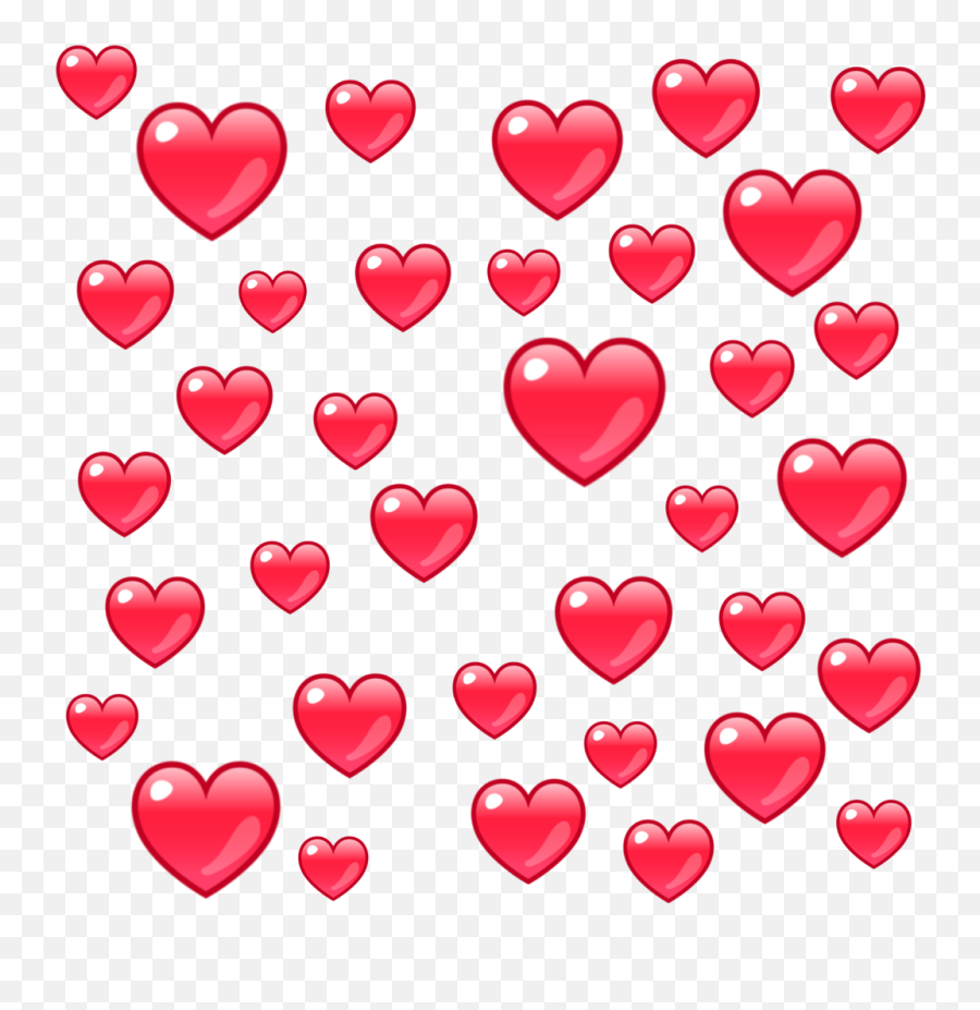Emoji Background Heart Pink Red Emojibackground Heartcr - Heart,Emojidex