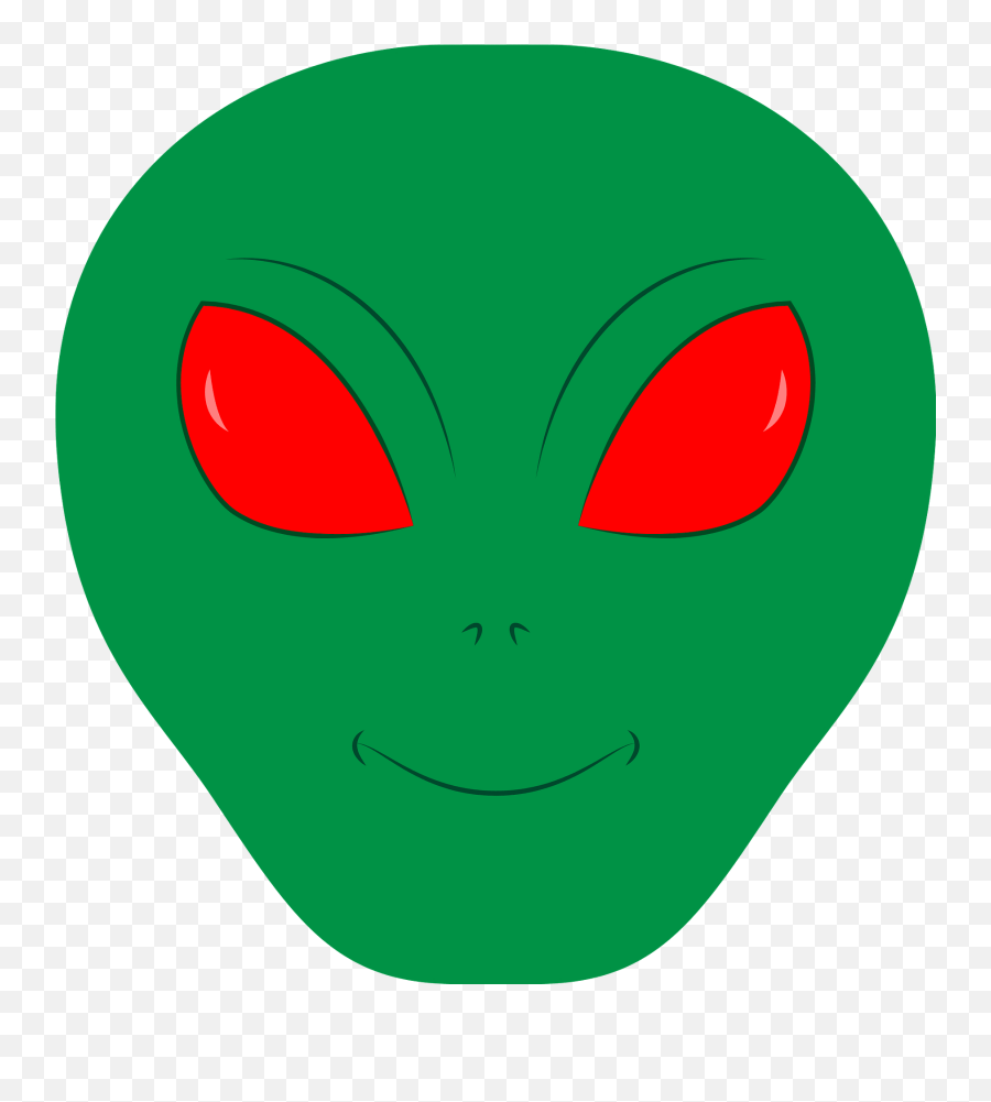 Alien Face Clipart Free Download Transparent Png Creazilla - Alien Face Clipart Emoji,Alien Bike Moon Emoji
