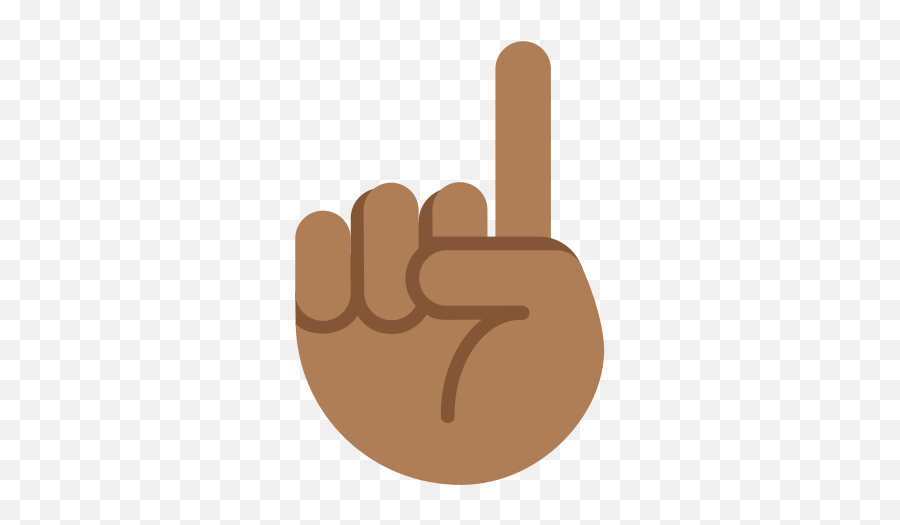 Index Pointing Up Emoji With Medium - Black Finger Pointing Up Emoji,Pointing Down Emoji