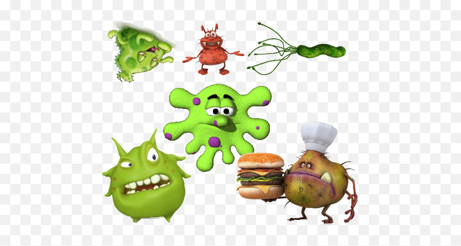 Energetics Stickers For Android Ios - Cartoon Germ Gif Emoji,Germ Emoji