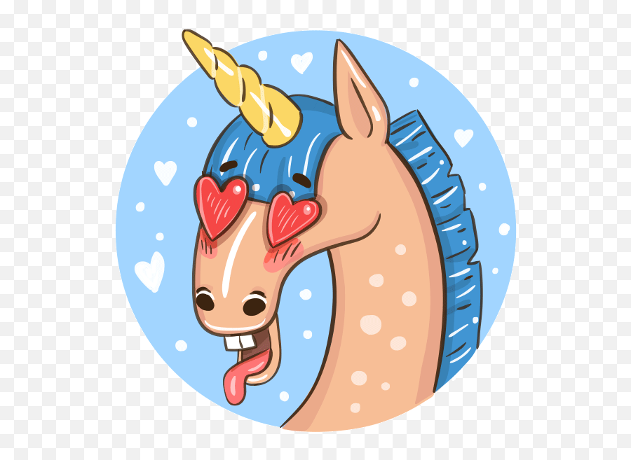 Unicorn In Love - Animated Stickers Emoji,Unicorn Emoji Keyboard