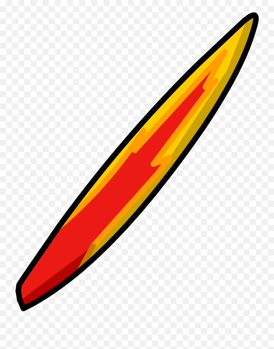 Clipart Summer Surfboard Transparent - Weapon Emoji,Surfboard Emoji