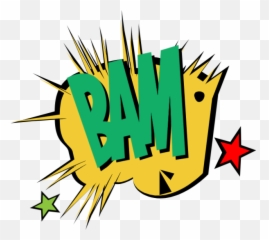 Explosion Comic Burst Impact Vector - Effects Png Emoji