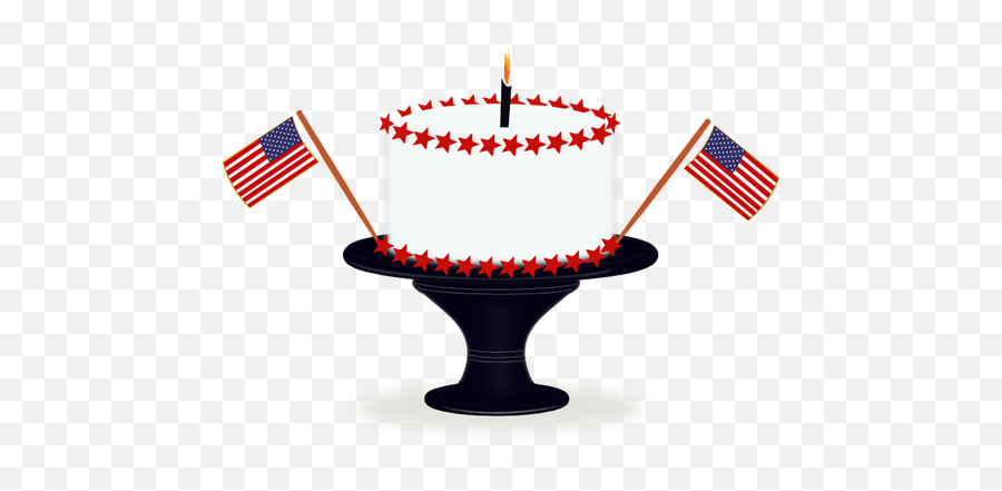 Happy Birthday America Vector Image - 4th Of July Birthday Clipart Emoji,Happy Birthday Emojis