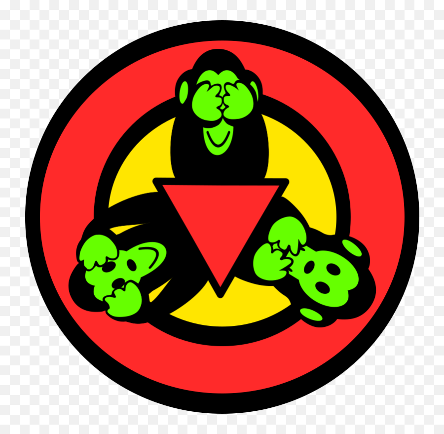 Png 3 Wise Monkeys Sticker - Scalable Vector Graphics Emoji,3 Monkeys Emoji