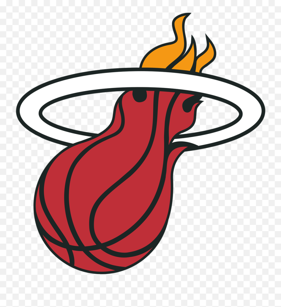 Heat Clipart Heat Ray Heat Heat Ray - Miami Heat Nba Logo Emoji,Miami Heat Emoji