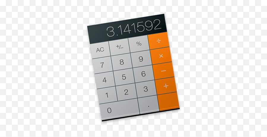Calculator - Mac Calculator Icon Png Emoji,Emoji Mac Os X