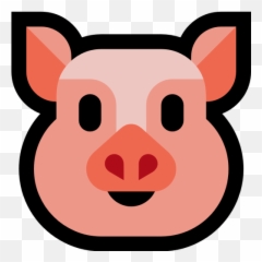 Emoji Image Resource Download - Domestic Pig,Pig Emoji