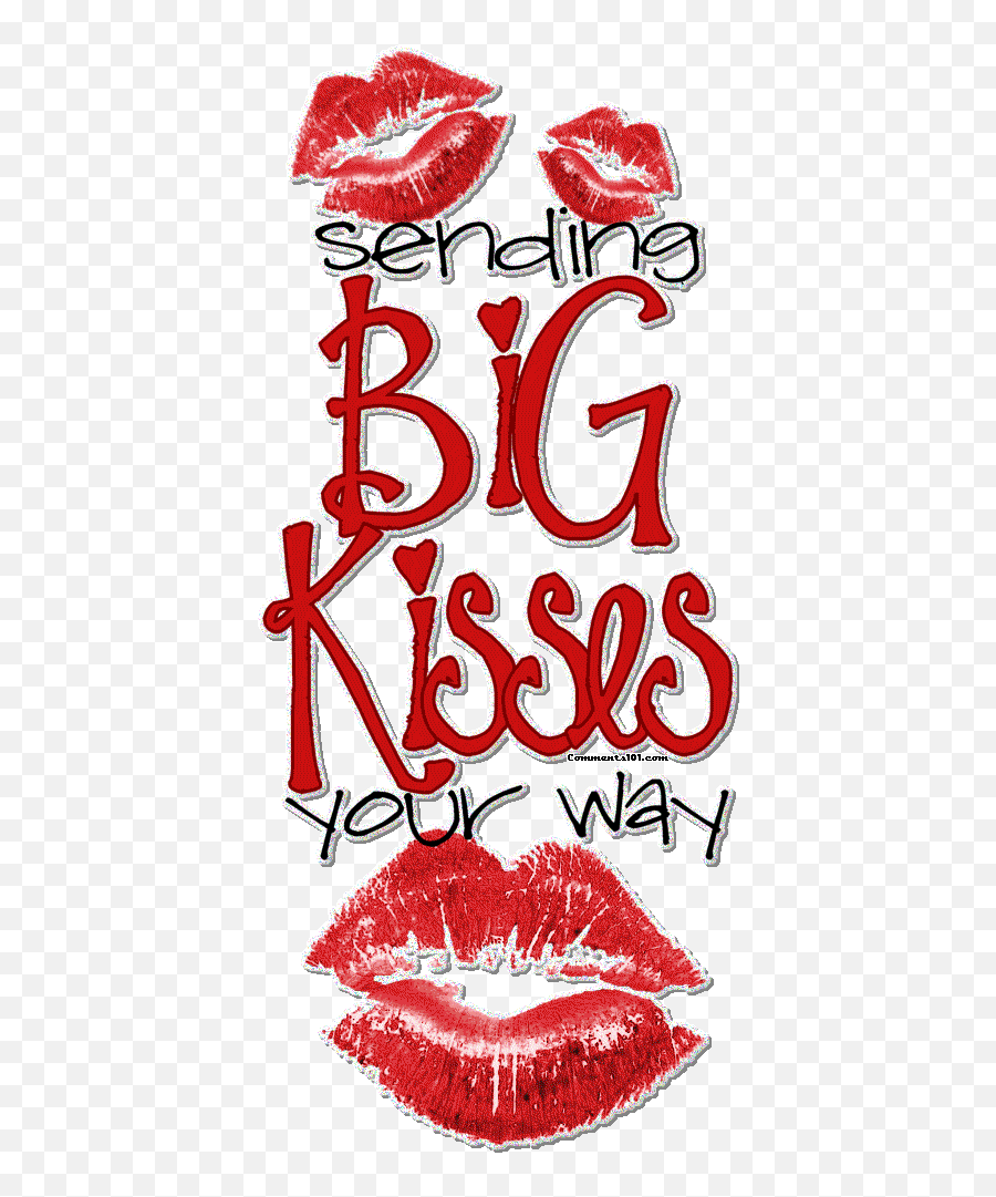 Top Your Kiss Stickers For Android U0026 Ios Gfycat - Sending Kisses Your Way Gif Emoji,Big Kiss Emoji