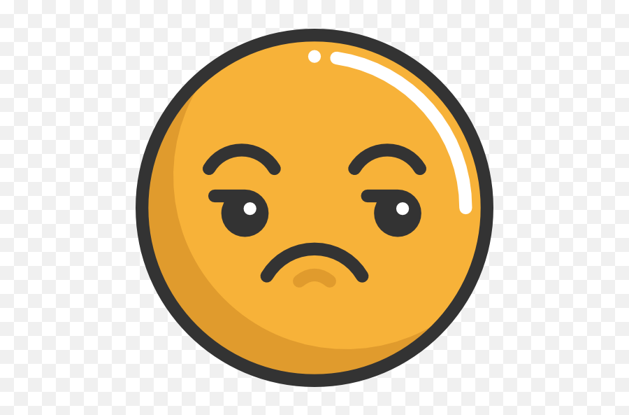 Smileys Vain Angry Emoticons - Circle Emoji,Arrogant Emoji