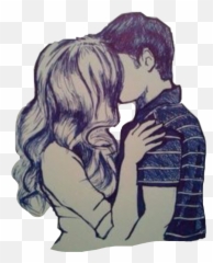 Kiss - Girls Two Best Friends Drawing Emoji,Couple Kissing Emoji