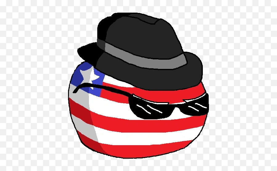 Liberiaball Polandball Wiki Fandom - Costume Hat Emoji,Puerto Rico Flag Emoji