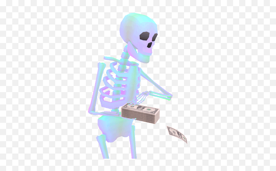 Pin On Oh Shiiit - Skeleton With Money Gif Emoji,Ugandan Knuckles Emoji