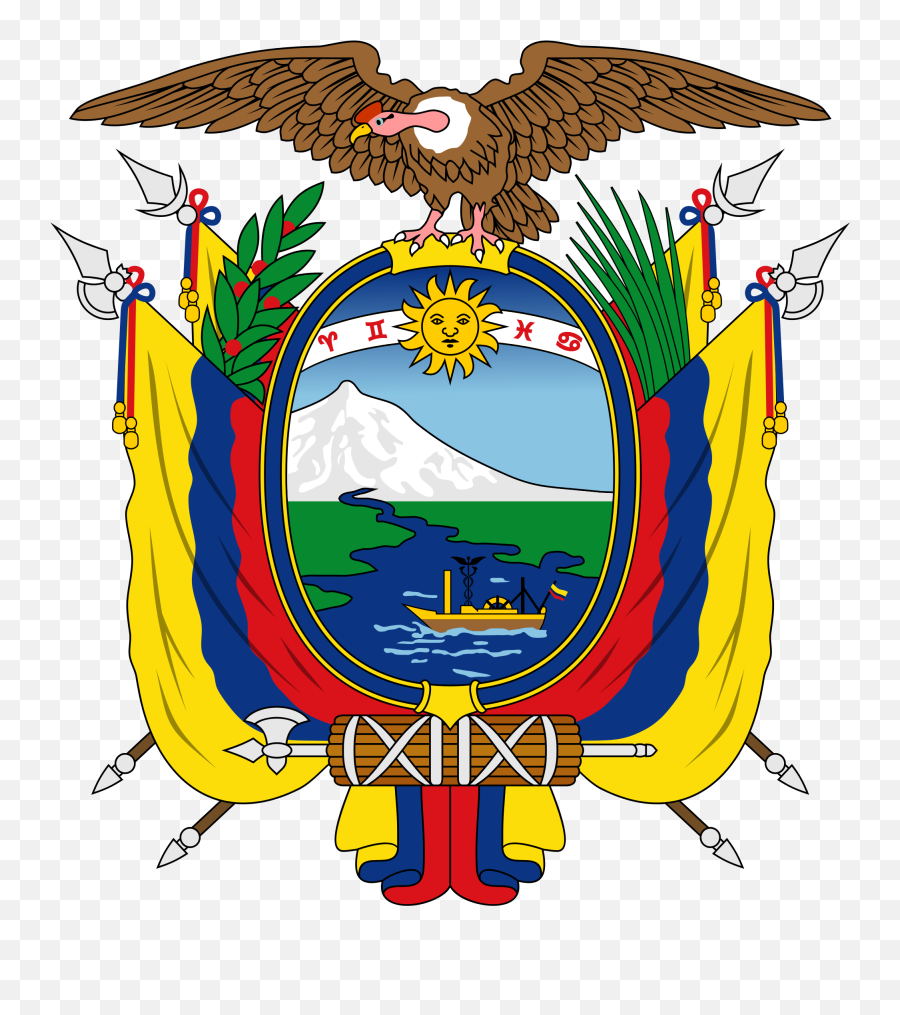Coat Of Arms Of Ecuador Emoji,Ecuadorian Flag Emoji