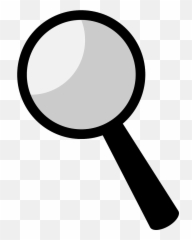 Clues Detective Find Glass Looking - Transparent Background Magnifying Clipart Emoji