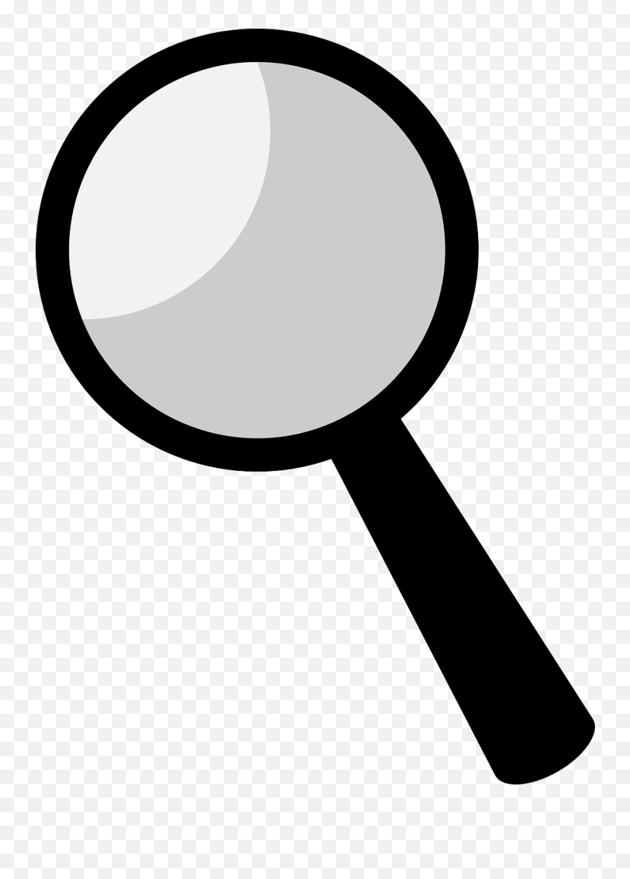 Clues Detective Find Glass Looking - Transparent Background Magnifying Glass Clipart Emoji,Apple Gun Emoji