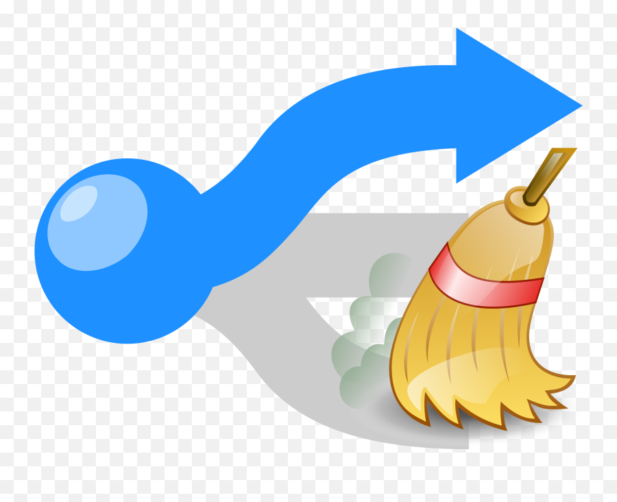 Disambig Azure Broom Icon - Broom Emoji,Sweep Emoji
