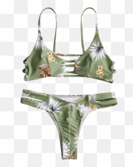 Download Hd Floral Ladder Cut Out Thong - Solid Emoji,Thong Emoji