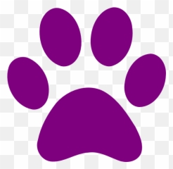 Pawprint Clipart Heart Pawprint Heart Transparent Free For - Purple Dog Paw Print Emoji,Paw Print Emoji