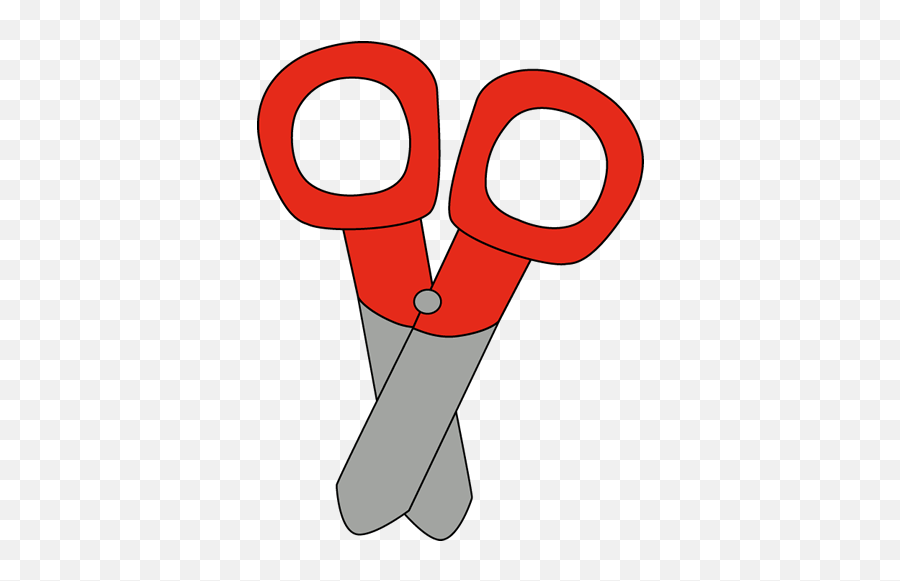 Red Scissors Clip Art Red Scissors Vector Image - Clipart Things In School Emoji,Scissors Emoji