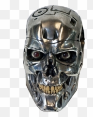 Terminator Head - Terminator Judgment Day Emoji,Terminator Emoji