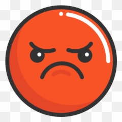 Emoji Feelings Smileys Angry Emoticons Icon - Transparent Angry Face Png,Tomato Emoji