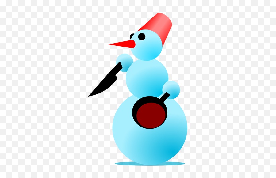 Schneemann - Cannibal Snowman Emoji,Snowman Emoticon