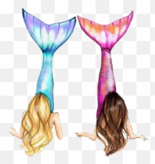 Siren Mermaids Mermaidtail Fantasy - Best Friend Drawings Emoji,Sirens Emoji