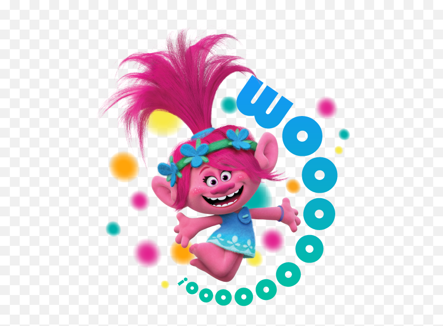 Dreamworks Trolls - Trolls Poppy Emoji,3d Animated Emoji For Android