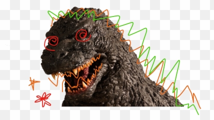 Shows - Turkey Emoji,Godzilla Emoticon