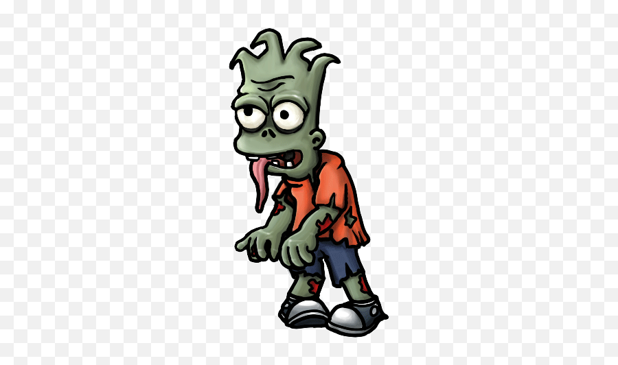 Top Zombie Fictional Character Stickers - Zombie Cartoon Gif Transparent Emoji,Zombie Emoticons