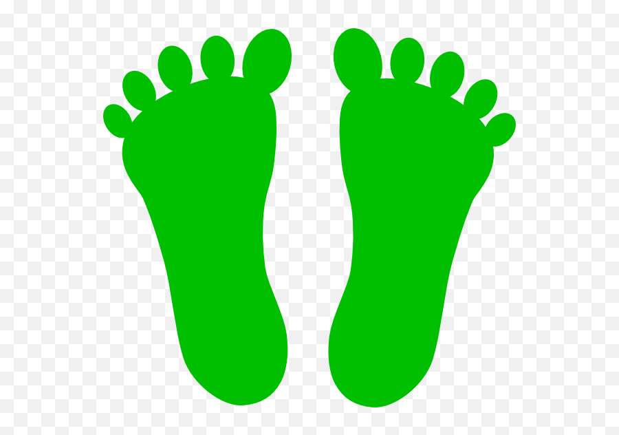 Colored Footprints Clipart - Colored Footprint Clipart Emoji,Footprint Emoji