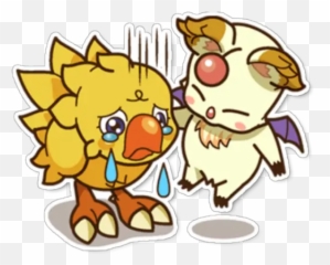 Chocobo Stickers Voor Whatsapp - Cartoon Emoji,Chocobo Emoji