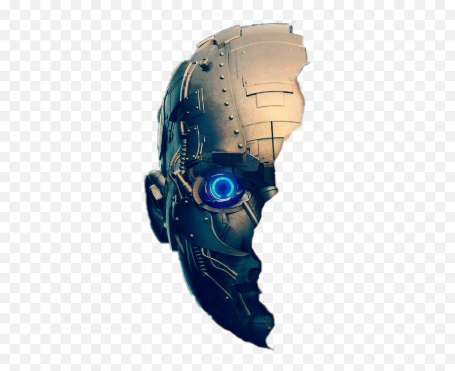 Robot Face Png Picture - Robot Half Face Png Emoji,Terminator Emoji