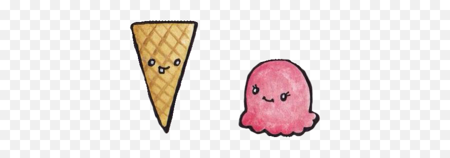 Cute Bettertogether Food Sweet Fte - Simple Cute Easy Drawings Emoji,Ice Cream Cone Emoji