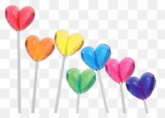 Lollipop Rainbow Candy Heart Love - Emoji