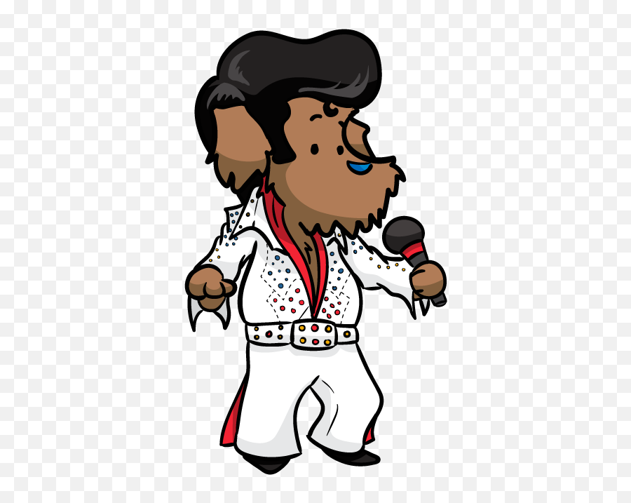 Emc Rex Elvis No Bg - Clip Art Emoji,Elvis Emoji