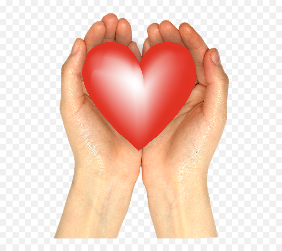 Broken Heart Png Transparent - Hands Heart Hand Red Transparent Dua Hands Png Emoji,Hearth Emoji