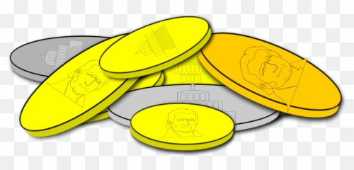 Coin free to use clip art - Clipartix Gold And Silver Coins Cartoon Emoji