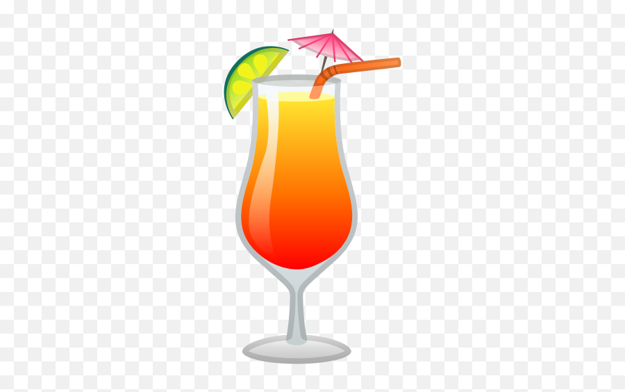 Tropical Drink Emoji - Drink Emoji,Champagne Emoji