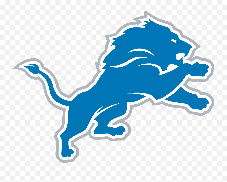 Detroit Lions Logo Clipart - Detroit Lions Logo Png Emoji,Detroit Tigers Emoji