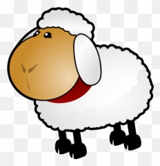 Clipart Sheep Public Domain Clipart Sheep Public Domain - Transparent Sheep Clipart Emoji,Ewe Emoji