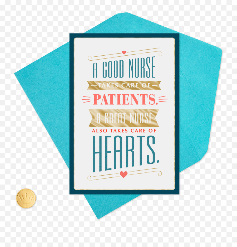 Taking Care Of Hearts Nurses Day Card - Paper Clipart Full Horizontal Emoji,Emoji Valentine Cards