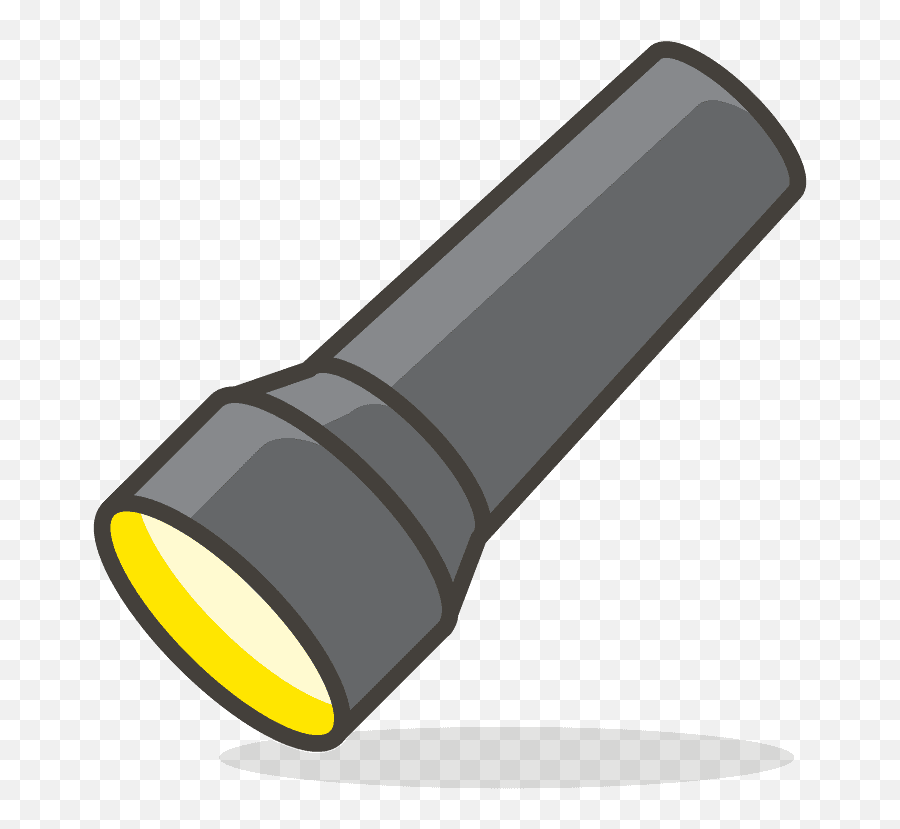 Flashlight Emoji Clipart - Flashlight,Drill Emoji