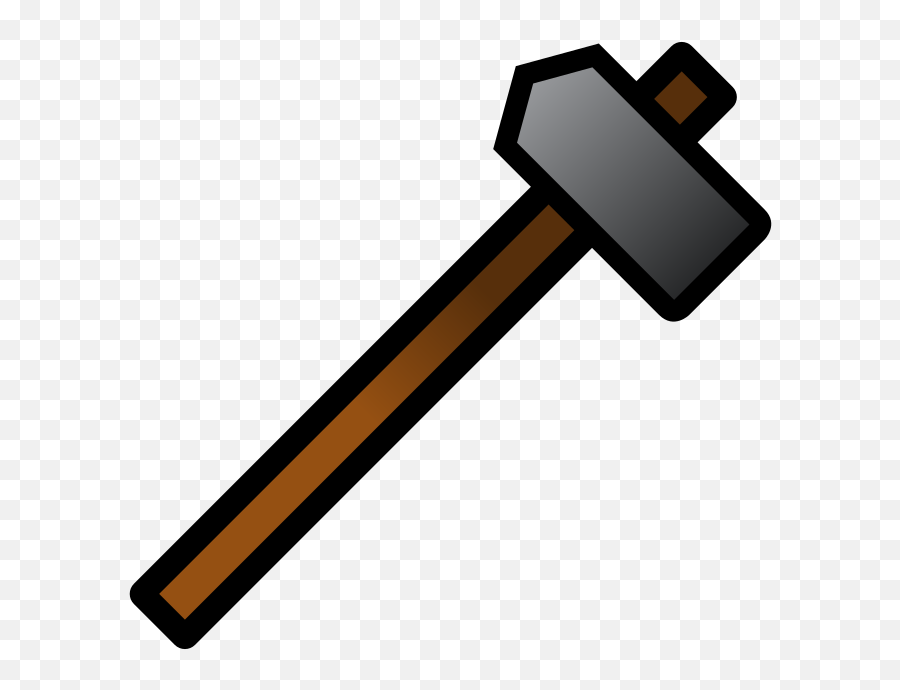 Stone Hammer - Stone Hammer Surviv Io Clipart Full Size Stone Hammer Surviv Io Emoji,Stone Rock Emoji