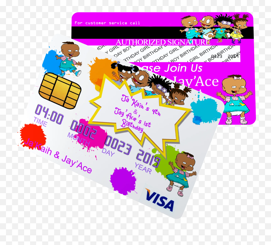 Rugrats Invitations - Rugrats Baby Shower Invitations Emoji,Credit Card Emoji