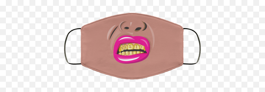 Best Face Masks To Shop Online Funny Mask The Nasty Masks - Mask Emoji,Foot In Mouth Emoticon
