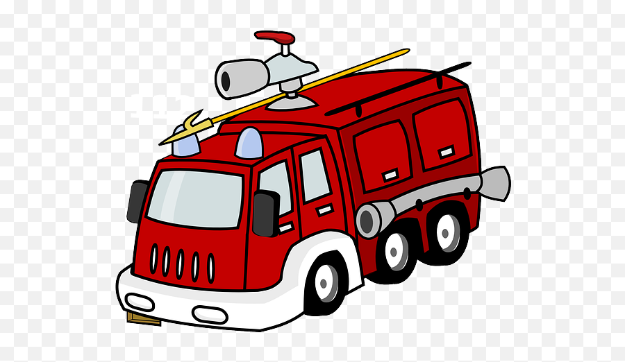 Firetruck Clipart Van Fire Firetruck - Fire Station Clip Art Emoji,Fire Truck Emoji