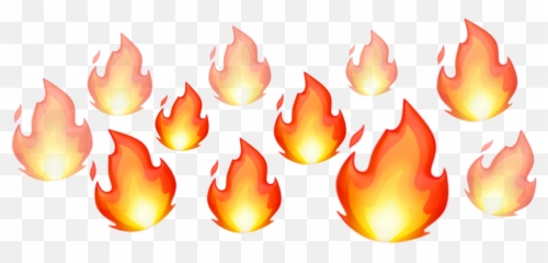 Download Flame Emoji Png - Fire Emoji Gif Png,Fire Emoji Png