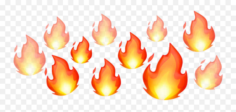 Download Flame Emoji Png - Fire Emoji Gif Png,Fire Emoji Png